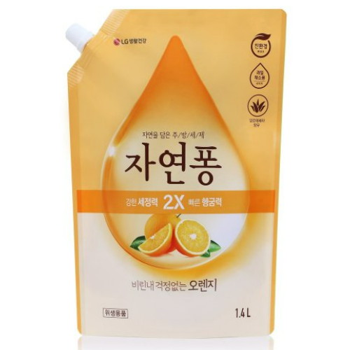 자연퐁 2X 오렌지 리필 1.4L