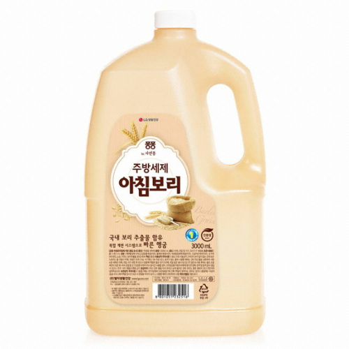 퐁퐁 주방세제 아침보리 3L