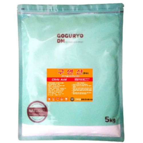 고구려디엠 구연산 프리미엄 5kg