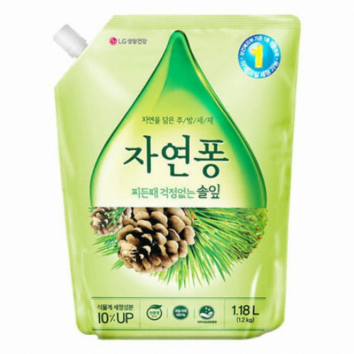 자연퐁 2X 솔잎 리필 1.18L