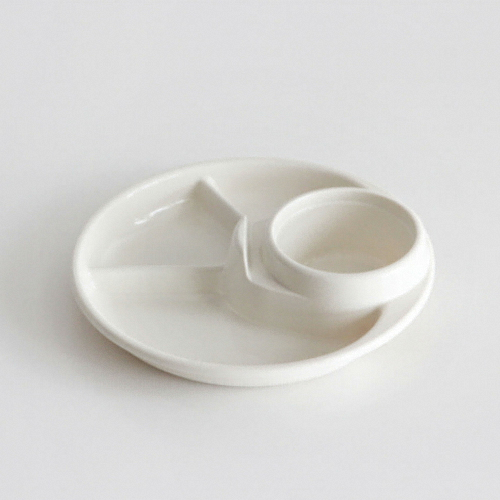 카모메키친 피크닉 푸드 트레이 디쉬 원형