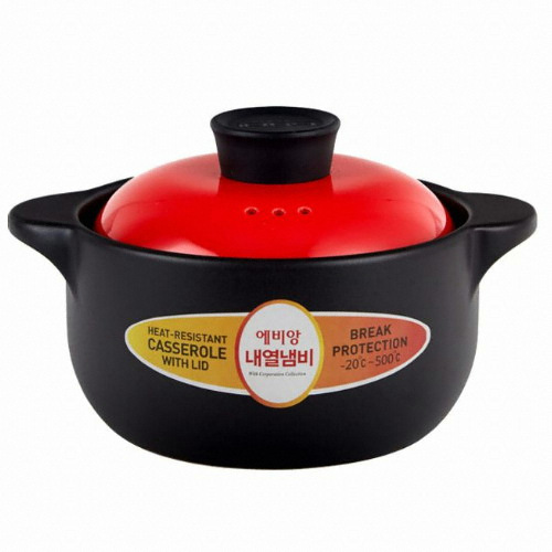 에비앙  내열냄비