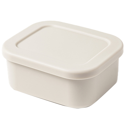 키친팩토리 파스텔 실리콘 직사각 밀폐용기 대 500ml