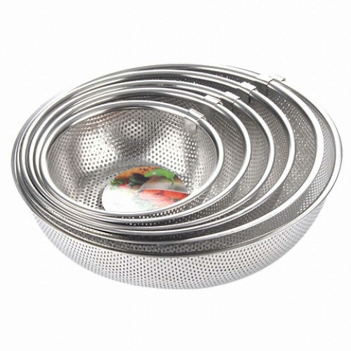 힘멜  링 핸들 타공 바스켓
