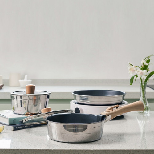 알텐바흐  파인 스텐 팬 팟 6종 세트 (편수16+팬24+웍20+핸들)