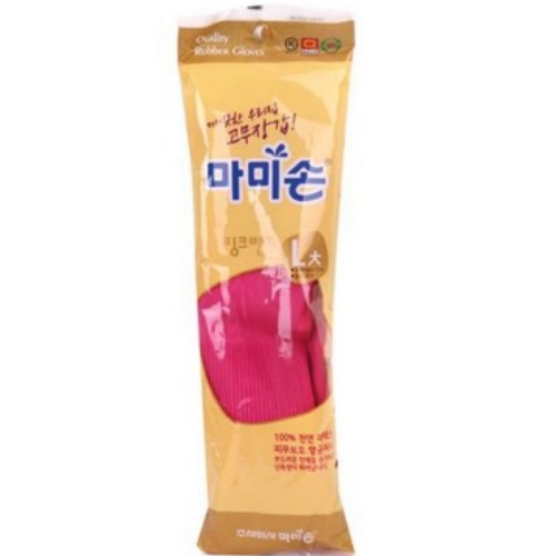 마미손  핑크밴드 고무장갑 (대)
