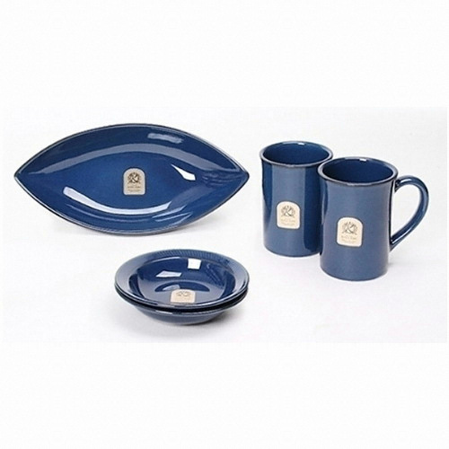 킴스아트 로얄킴스 디저트 세트 B형 빈티지블루 5P