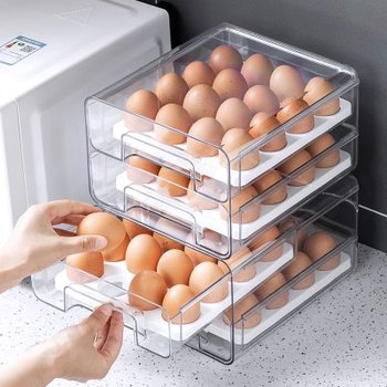 구디푸디 프리미엄 투명 계란트레이 32구