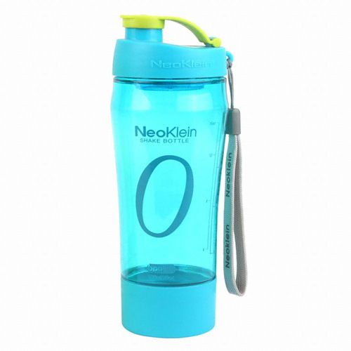 우일프라텍 네오 쉐이크 물병 블루 600ml