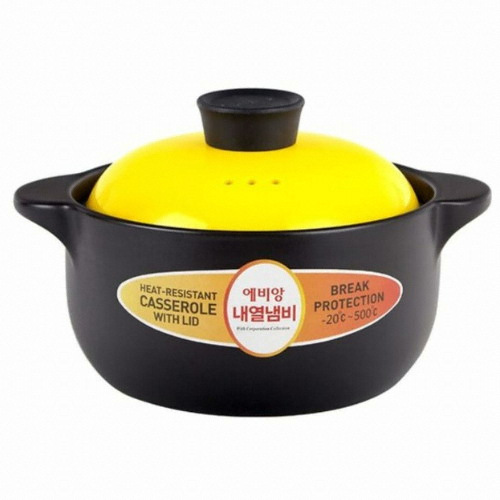 에비앙  내열냄비