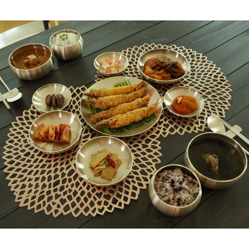 여주명성공방 명성유기 고궁 2인 반상기 12P