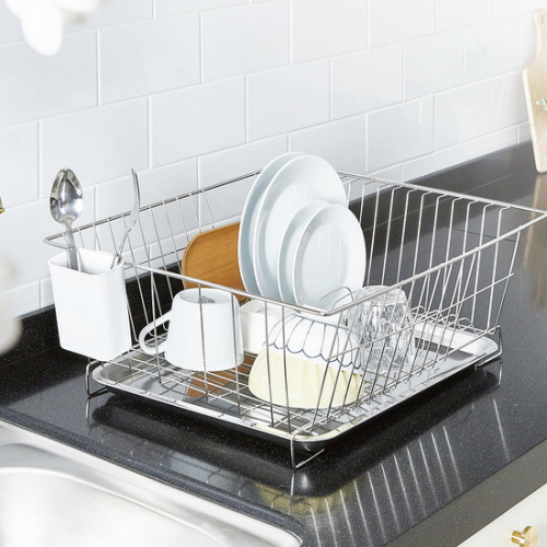 할메이드  스텐 식기건조대 슬라이드 S쟁반