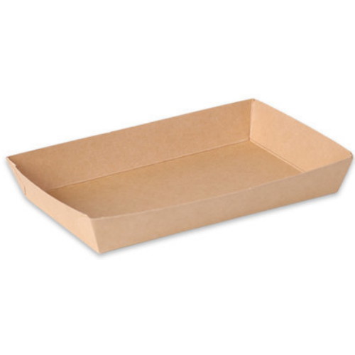 해피팩  DK-1호 일회용 크라프트 사각 종이 트레이