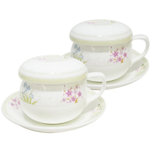 한국도자기 매난국죽 신형 다기세트 8P