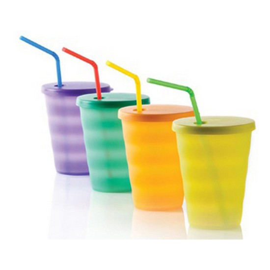 타파웨어 빨대컵 330ml