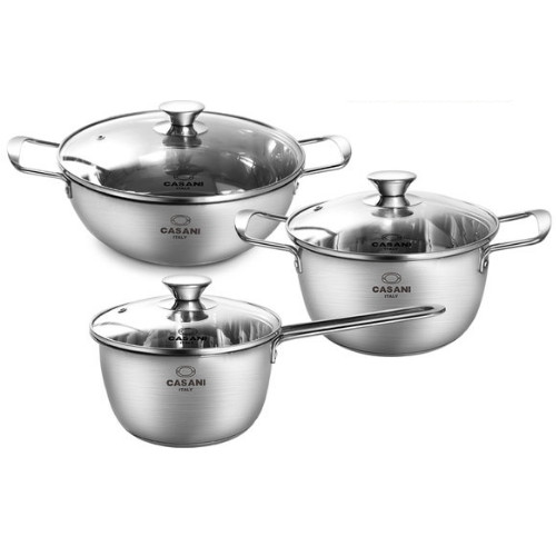 까사니  리베또 IH 냄비 3종 (편수18+양수20+전골26)