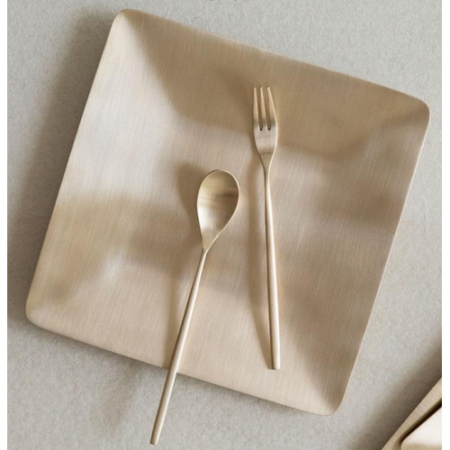 놋담 방짜유기 달 티스푼 티포크 세트