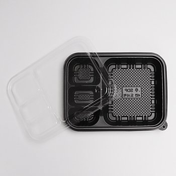 해피팩  4칸 도시락용기 SJ