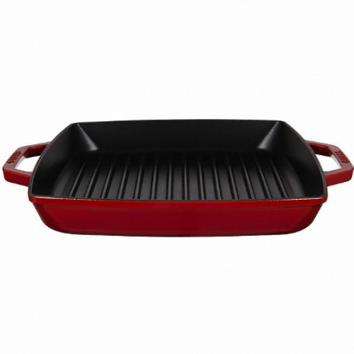 스타우브  더블 핸들 사각그릴 체리(ST2012806)