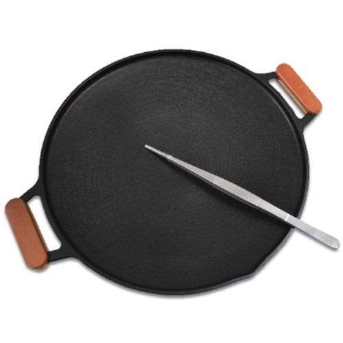 키친아트  금상첨화 IH 티타늄코팅 그리들팬 + 집게 + 손잡이 + 가방