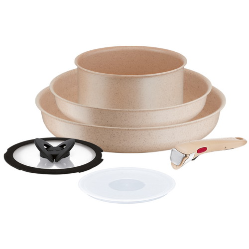 테팔  딜라이트 프라이팬 멀티 6종 (팬24,28+편수18+유리뚜껑18+밀폐뚜껑18+분리형손잡이)