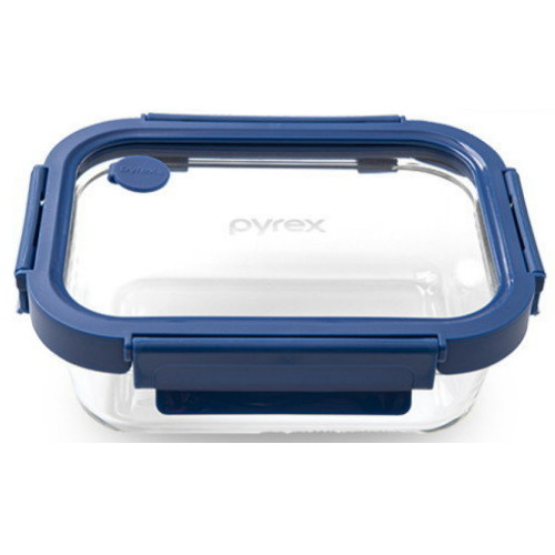 파이렉스 스팀 앤 올 글라스 밀폐용기 직사각 640ml