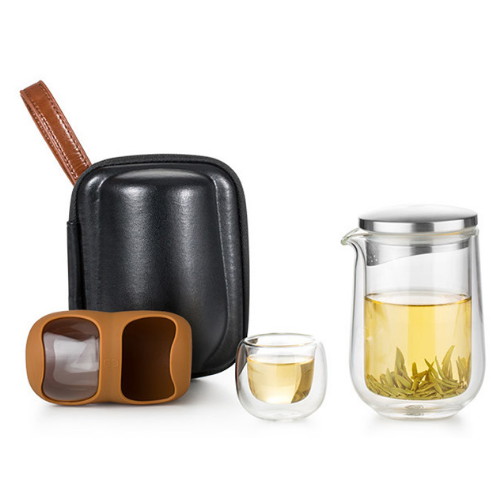 사마도요 휴대용 티포트 가방 2인용 티세트