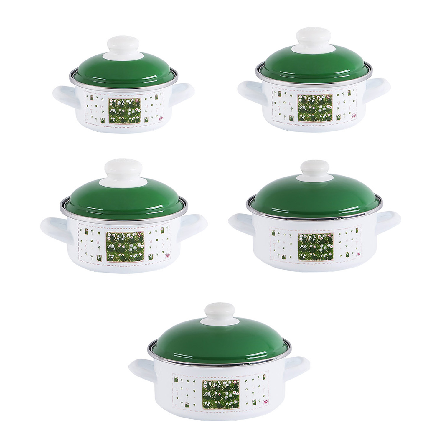 ELO  글뤽스블룸 인덕션 냄비 5종 (양수14,16,18,20,24)