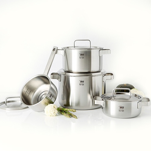 ELO  통5중 리미티드 에디션 IH 스텐 냄비 4종 (편수16+양수18,20+곰솥24)