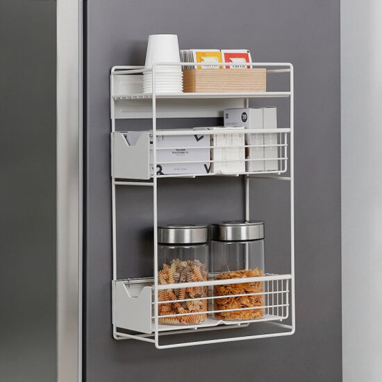 홈앤하우스  슬림 냉장고 자석선반 3단