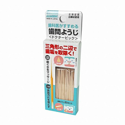 Koeisha  닥터픽 삼각형 이쑤시개 80개