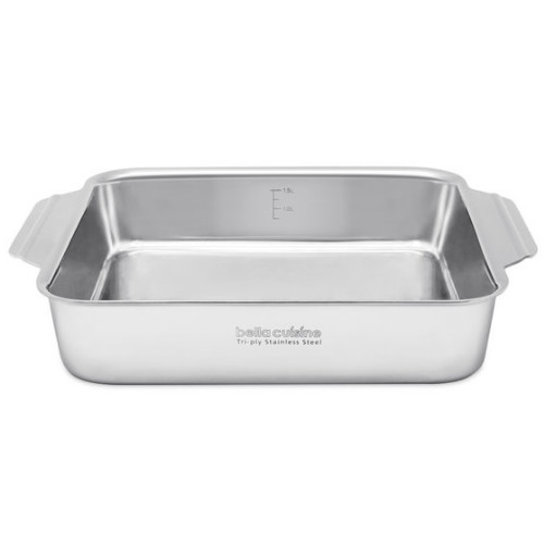 리빙스타 벨라쿠진 통3중 스텐 사각팬 베이크팬