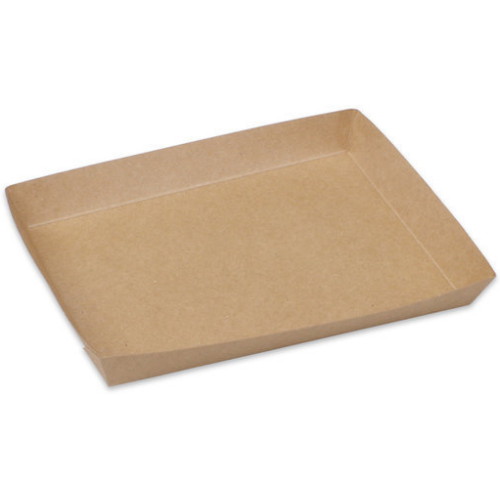 해피팩  DK-6호 일회용 크라프트 사각 종이 트레이