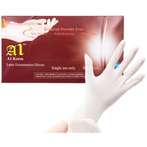 에이원  라텍스 장갑 100매