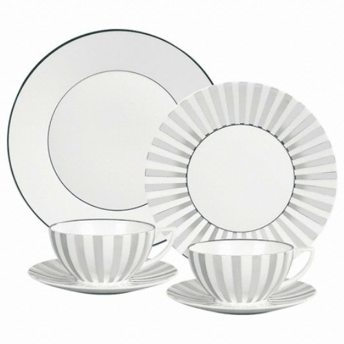 웨지우드 자스퍼콘란 플래티넘 2인 티세트 6P