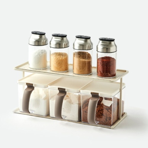 한샘  S.O.K 마일드 2단 양념 정리 선반