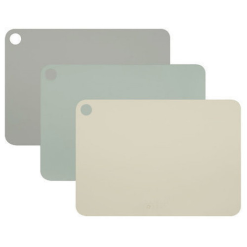 SGC솔루션 글라스락 베이비 TPU 도마세트 3P