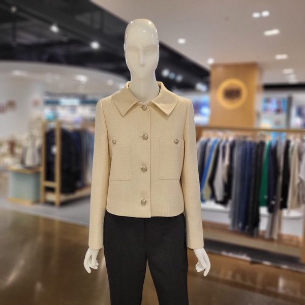 비지트인뉴욕 스탠카라트위드숏자켓 VZ2JK22