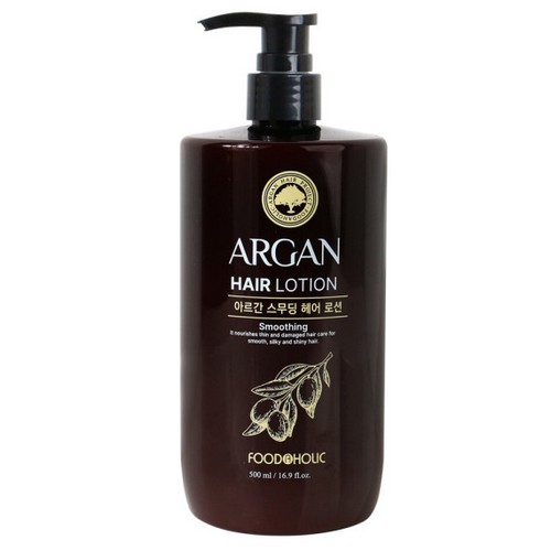푸드어홀릭 아르간 스무딩 헤어로션 500ml