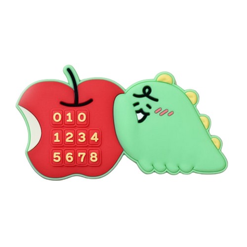 아이콘스 카카오프렌즈 니니즈 죠르디 납작 주차번호판