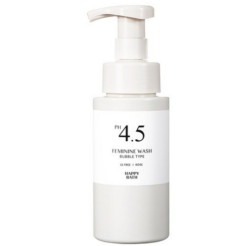 해피바스 PH4.5 약산성 로즈 버블 여성 청결제 250g