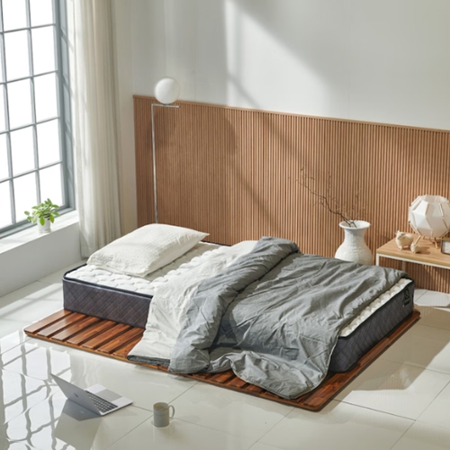 인테리어레시피 고급 원목 아카시아 접이식 매트리스 깔판 Q