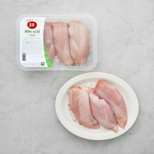 올품 무항생제 닭가슴살 600g - 에누리 가격비교