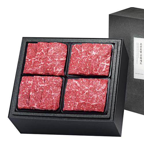 조선호텔  명품 한우 채끝 스테이크세트 2호 1.44kg