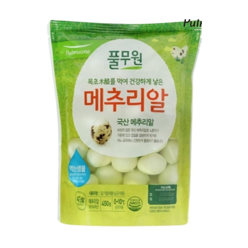 풀무원  깐메추리알 45구 1개 450g