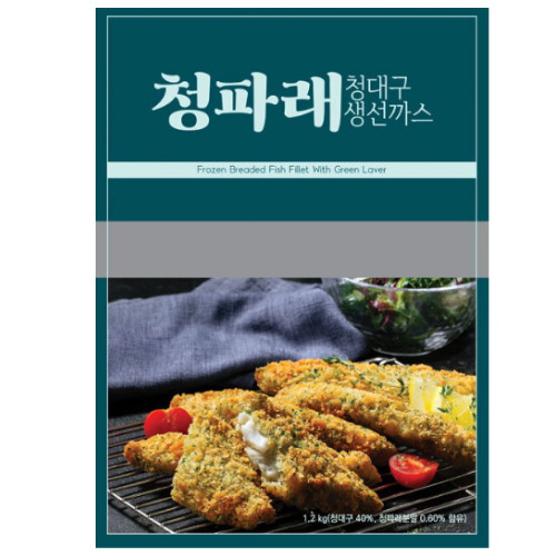 펀쿡  청파래 청대구생선까스 1.2kg