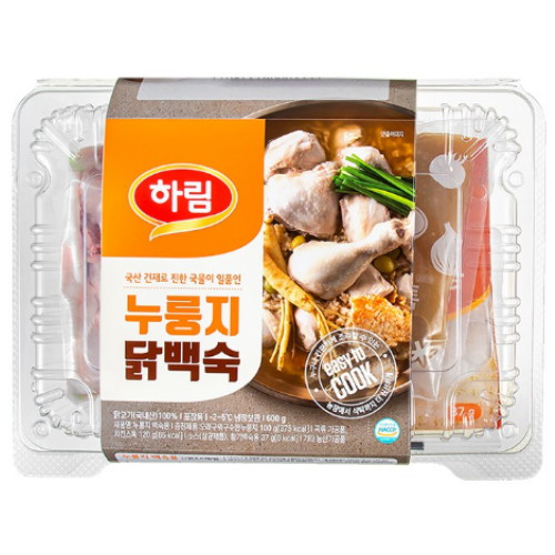 하림  누룽지 닭백숙 밀키트 600g