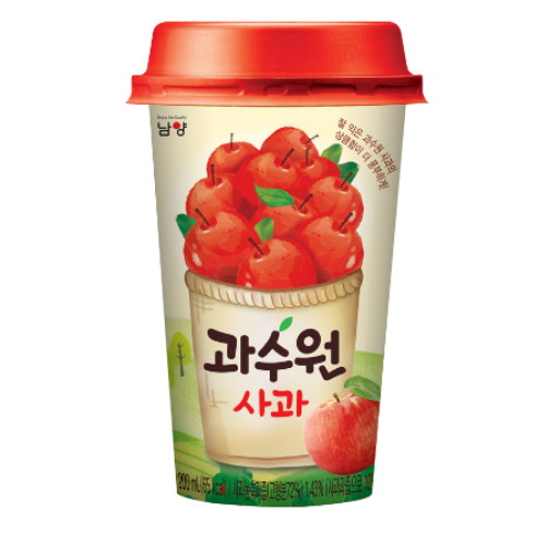 남양유업 과수원 사과 컵 200ml 10개입