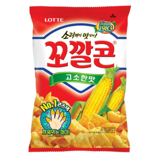 롯데  꼬깔콘 고소한맛 134G
