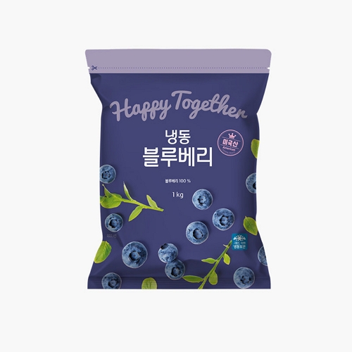 자연원  생활앤 냉동 블루베리 1kg x 2팩